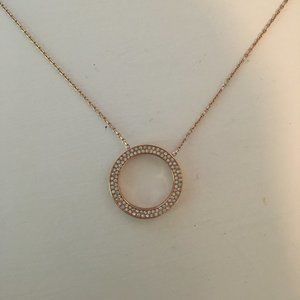 Michael Kors Rose Gold Necklace